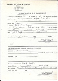 Cert de bautismo b
