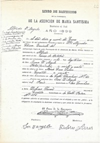 Libro de Bautismos b